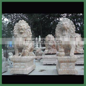 Wholesale Outdoor Garden Stone Lion Statue