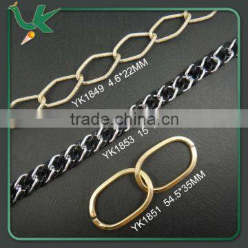 Gold Colour Big Size Open Link Jewelry Chain