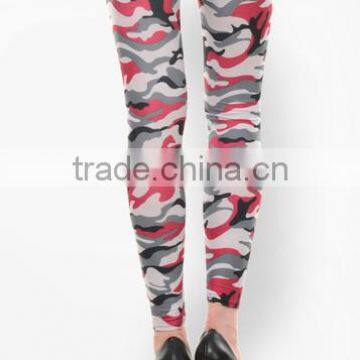 Polyester/spandex Womens Camo Sports Leggings photo-3