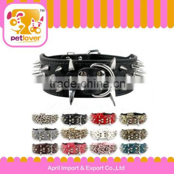 Cool Pet Collar PU Leather Dog Collar For Small Dogs Cat Collar