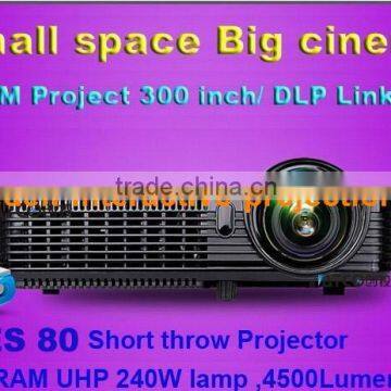 Christmas promotion 5000 Lumen short throw projector