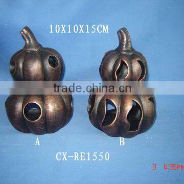 Ceramic Electricplate Pumpkin Lantern ,ceramic Lantern