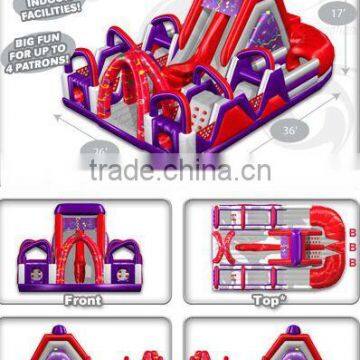 Obstacle Course,cheap Inflatable Obstacle Course Type and PVC,0.55 Pvc Tarpaulin Material Cheap Inflatable Obstacle Course