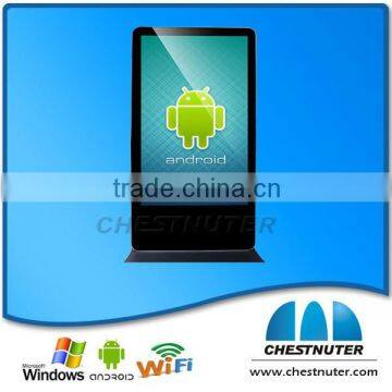 Chestnuter-floor stand 55" android touch panel for Supermarket advertising with 1 year Warranty