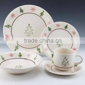 20pc/30PC Handpainting Dinnerset Service for 4/ AB Grade/2016 New Design/Chirstma/s
