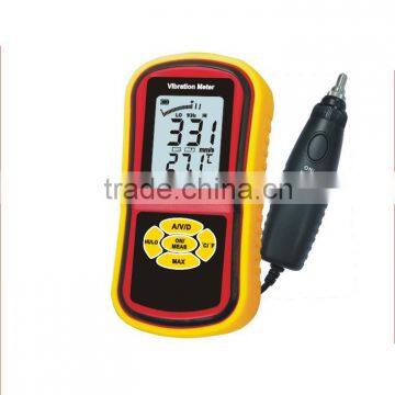 Portable digital vibration meter handheld