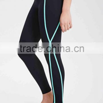 Custom make top quality supplex women Running Seam Workout Leggings