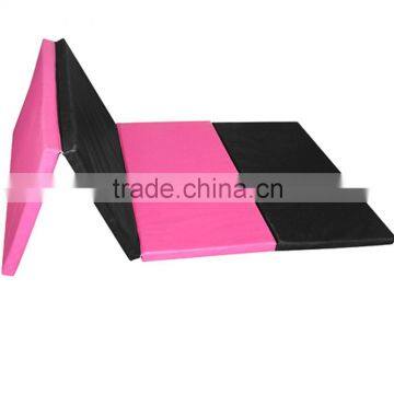 PU Leather Gymnastics Tumbling / Martial Arts Folding Mat photo-3