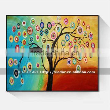 Hand Painted Canvas flower oil paintings for living room