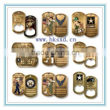Custom army dog tags/top grade dog tags for outlet