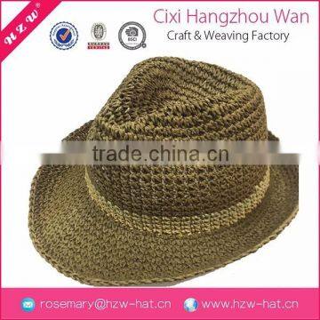 Alibaba china supplier solid-colored knitted paper hat