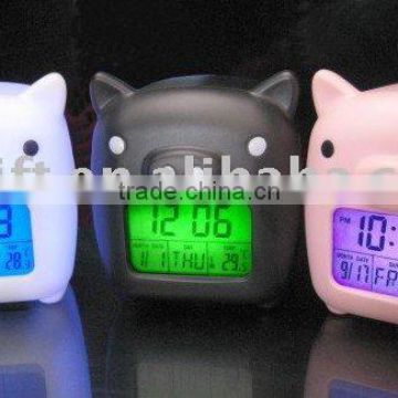 piggy calendar clock