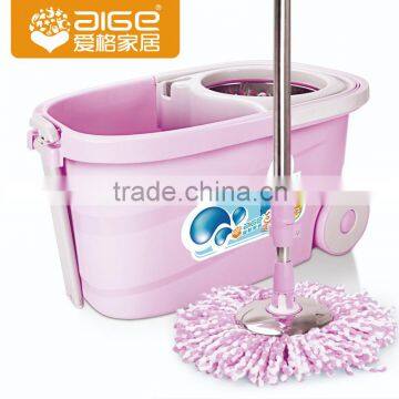 2015 New Hot Selling 360 Easy Life Plastic Magic Double Spin Magic Mop