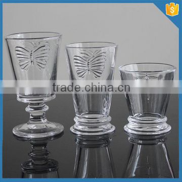 LXHY-T065 drinking glassware wholesale suppliers fruit juice glass cup