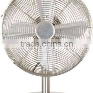 Metal table fan/comfortable and durable/12 inches