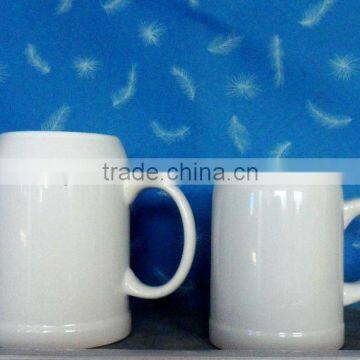 sublimation coated beer mug