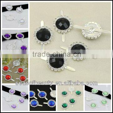 Wholesale Fashion Invitation Acryl Rhinestone Embellishment