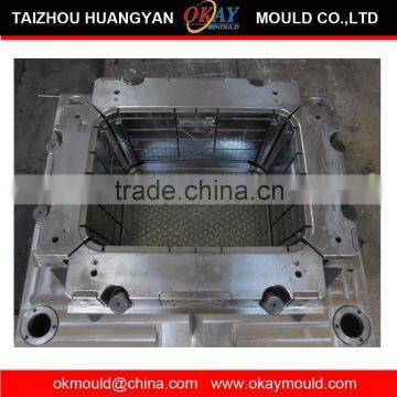 plastic injection crate mould/vegetable mould