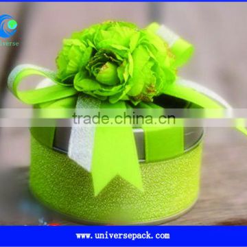 Green Gift Iron Box Nice Packing Metal Boxes As Custom Wholesale