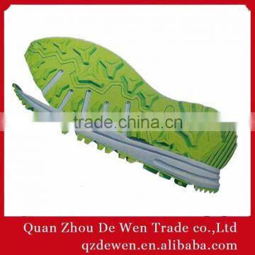 Latest Men Rubber Shoe Sole Company Design, Red Or Black Soles As Request