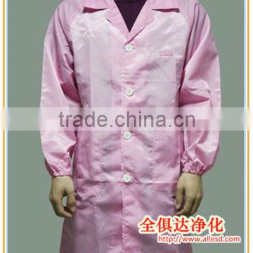 Anti Static Clean Room Fabric ESD Smock