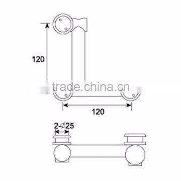 Export Quality Glass Hardware China Connector Clamp Fittings photo-3
