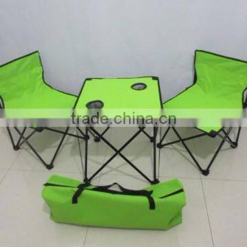 Protable folding beach chairs and folding table and chair set with carry bagYH-A076a