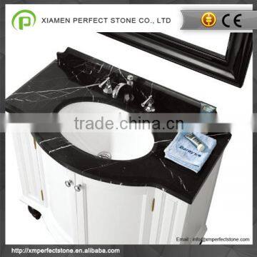 Nero Marquina Marble Top Vanity Top For China Supply