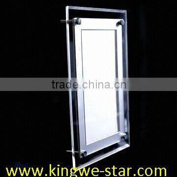 super slim crystal snap frame LED light box