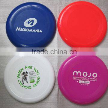 plastic dog plastic frisbee for promotion