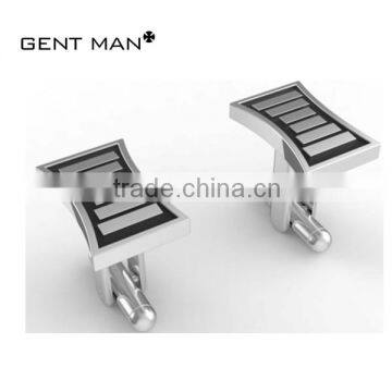 Wholesale fashion jewelry Men's shirts Cufflink stainless steel metal cufflink