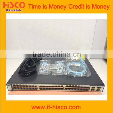 WS-C3650-48FWQ-S Catalyst 3650 48 Port FPoE 4x10G Uplink w/5 AP licenses IPB