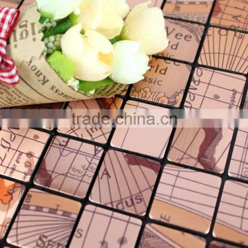 Hangzhou religious mosaic tile/custom mosaic design/self adhesive wall tile for kids