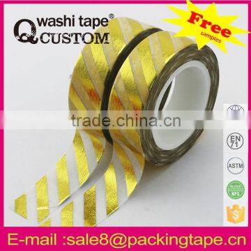 Hot-seller custom printed printing gold print tape wholesale alibaba