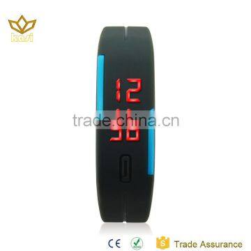 Multi function silicon men branded watch