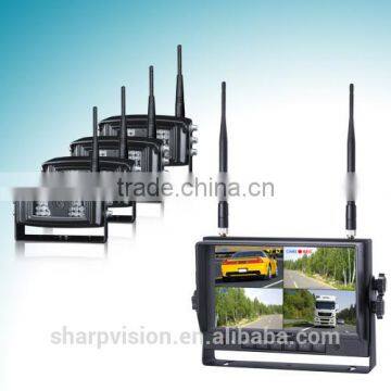 7inch 2.4GHz Digital Wireless System wireless car camera system