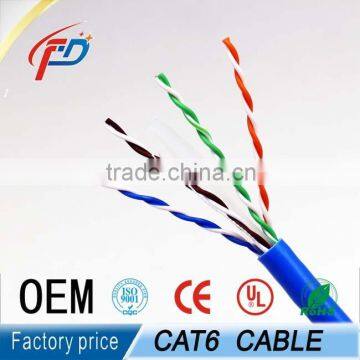 high standard utp cca/BC cat6 network cable