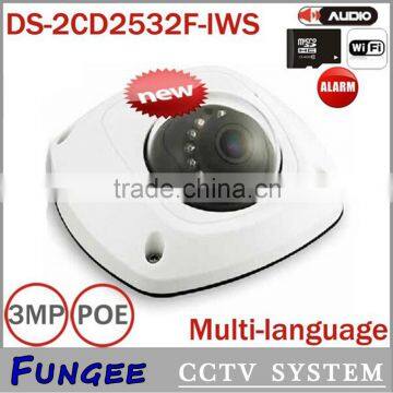 DS-2CD2532F-IWS Outdoor Wifi IP Camera 080P IP HD Camera WIFI Camera IR two way audio wireless cctv