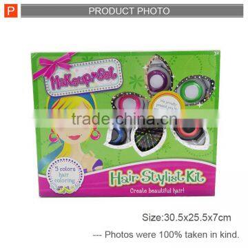 Fashion Plastic Makeup Toy Beauty Hair Stylelist Kits for Girl photo-6