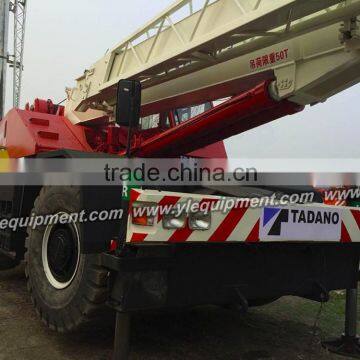 TADANO TR500EX 50 Ton Used Rough Terrain Wheel Crane photo-2