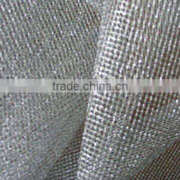 Silver mesh fabric/mesh fabric for garments