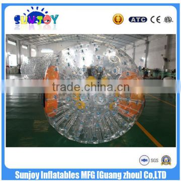 SUNJOY 2016 new designed zorb ball, zorb ball rental, inflatable zorb ball for sale