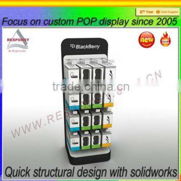 Pop Shopping Mall Custom Cell Phone Accessory Display Stand