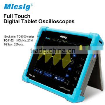 Digital Tablet Oscilloscope TO1102 100MHz 2CH 1 G Sa/s for distributor specailly