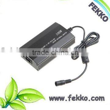 100W Universal Notebook/MP3 AC/DC Adapter with USB tips