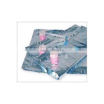 transparent oil aseptic bag in box