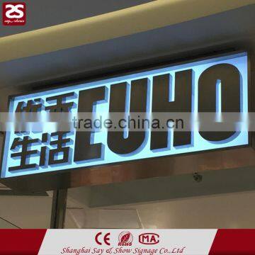 led signage waterproof 3d stainless steel letter sign