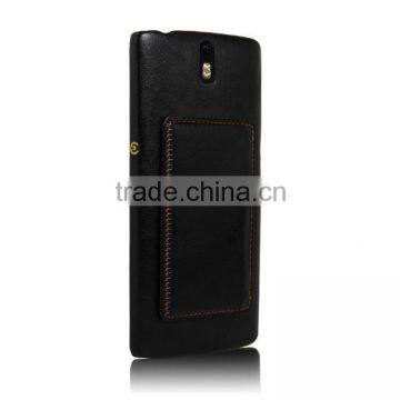 Leather Stand Wallet Case with Belt Clip for Oneplus One