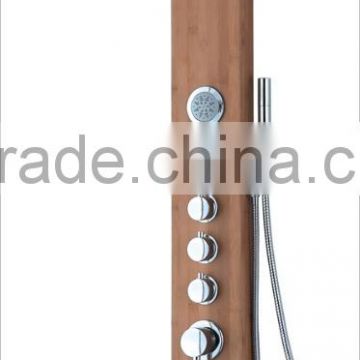 Nature healthy CE bamboo body shower panel, sanitary ware LN-B106