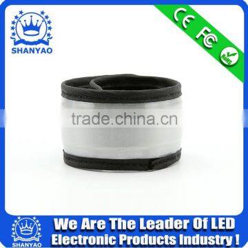 2016 Wholesale LED Sports Slap Wrist Band For Promotional Events